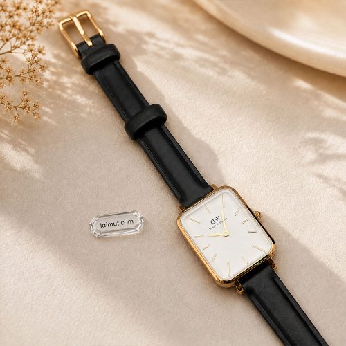 Chi tiết Daniel Wellington DW00100434 Quadro Pressed Sheffield Rose Gold