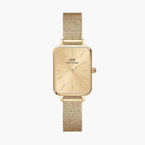 Đồng hồ Daniel Wellington DW00100485 Quadro Pressed Unitone Gold chính hãng
