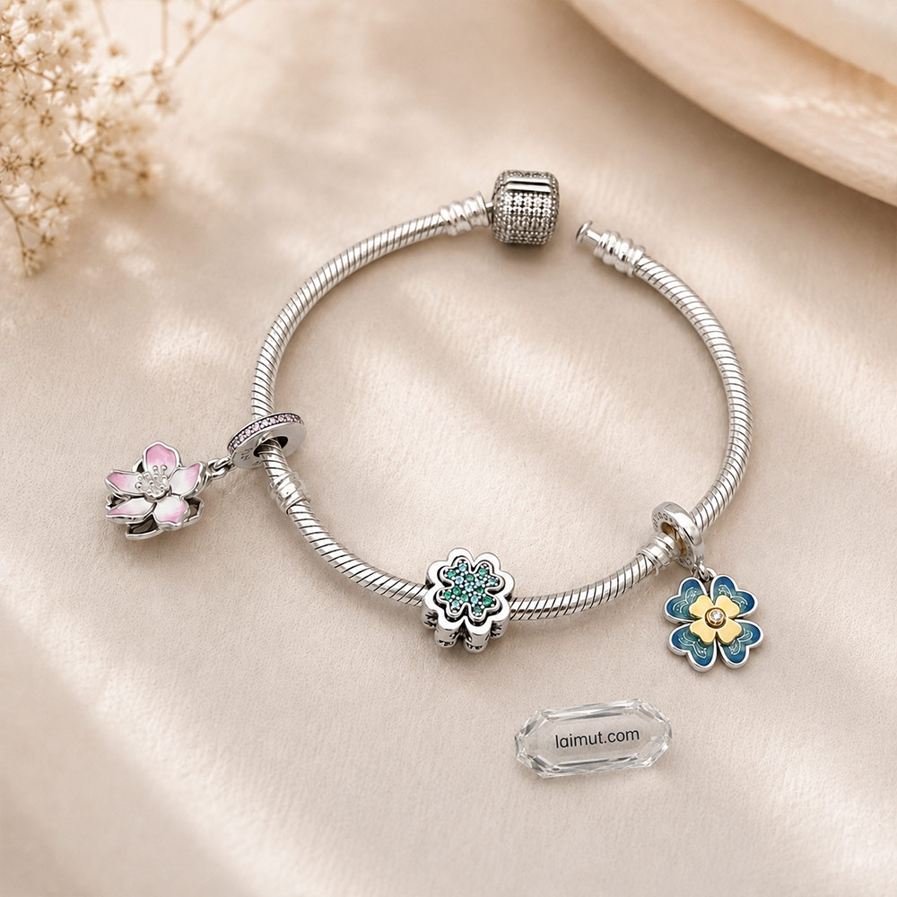 Charm Pandora 763624C01 phối vòng Pandora Moments