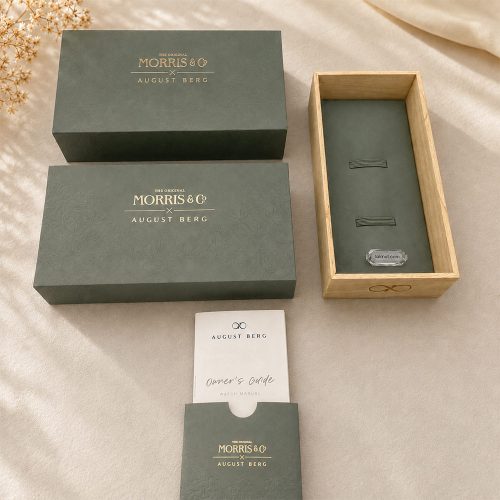 Đồng hồ August Berg x Morris & Co M1ST0926E26LGNE Petite Strawberry Thief Fennel - Hình ảnh 9