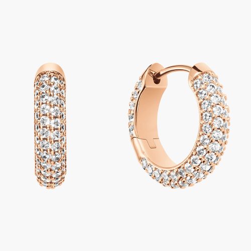Khuyên tai Daniel Wellington DW00400627 Pavé Crystal Rose Gold chính hãng