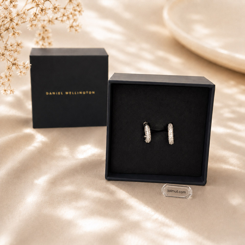 Khuyên tai Daniel Wellington DW00400657 fullbox chính hãng tại Laimut