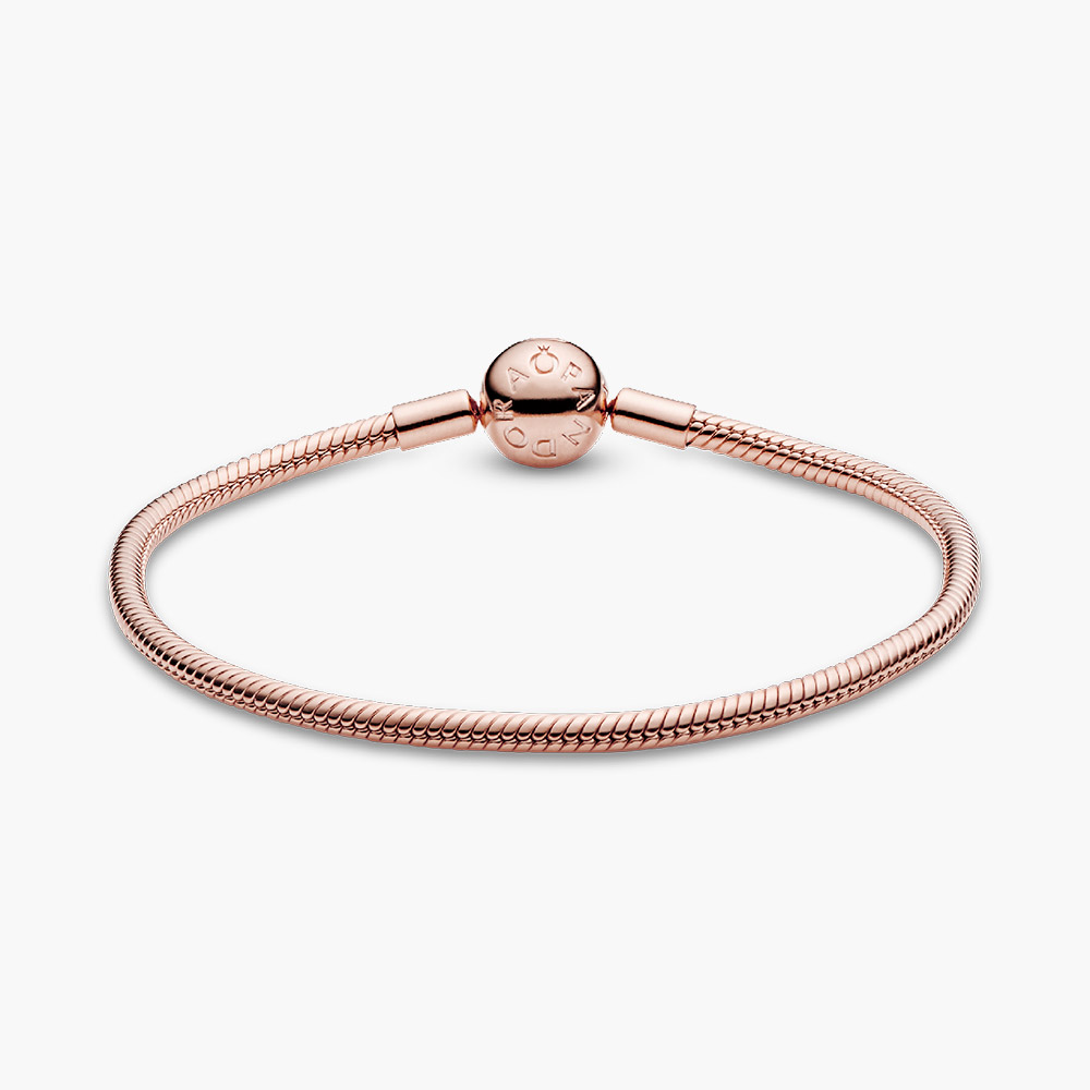 Vòng charm Pandora 580728 Moments Snake Chain Bracelet | Laimut | Ảnh 3D