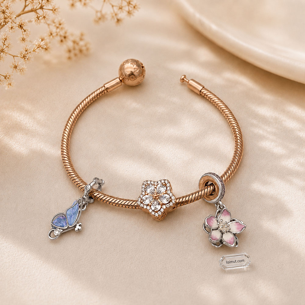 Vòng charm Pandora 580728 Moments Snake Chain Bracelet | Laimut | Ảnh chụp thực tế