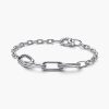 Vòng charm Pandora 592340C00 Pandora ME XS-Link Chain Bracelet | Laimut | Ảnh 3D