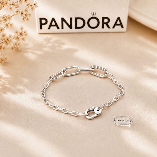 Vòng charm Pandora 592340C00 Pandora ME XS-Link Chain Bracelet | Laimut | Ảnh chụp thực tế