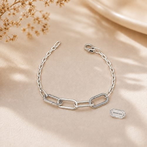 Vòng charm Pandora 592340C00 Pandora ME XS-Link Chain Bracelet | Laimut | Ảnh chụp thực tế