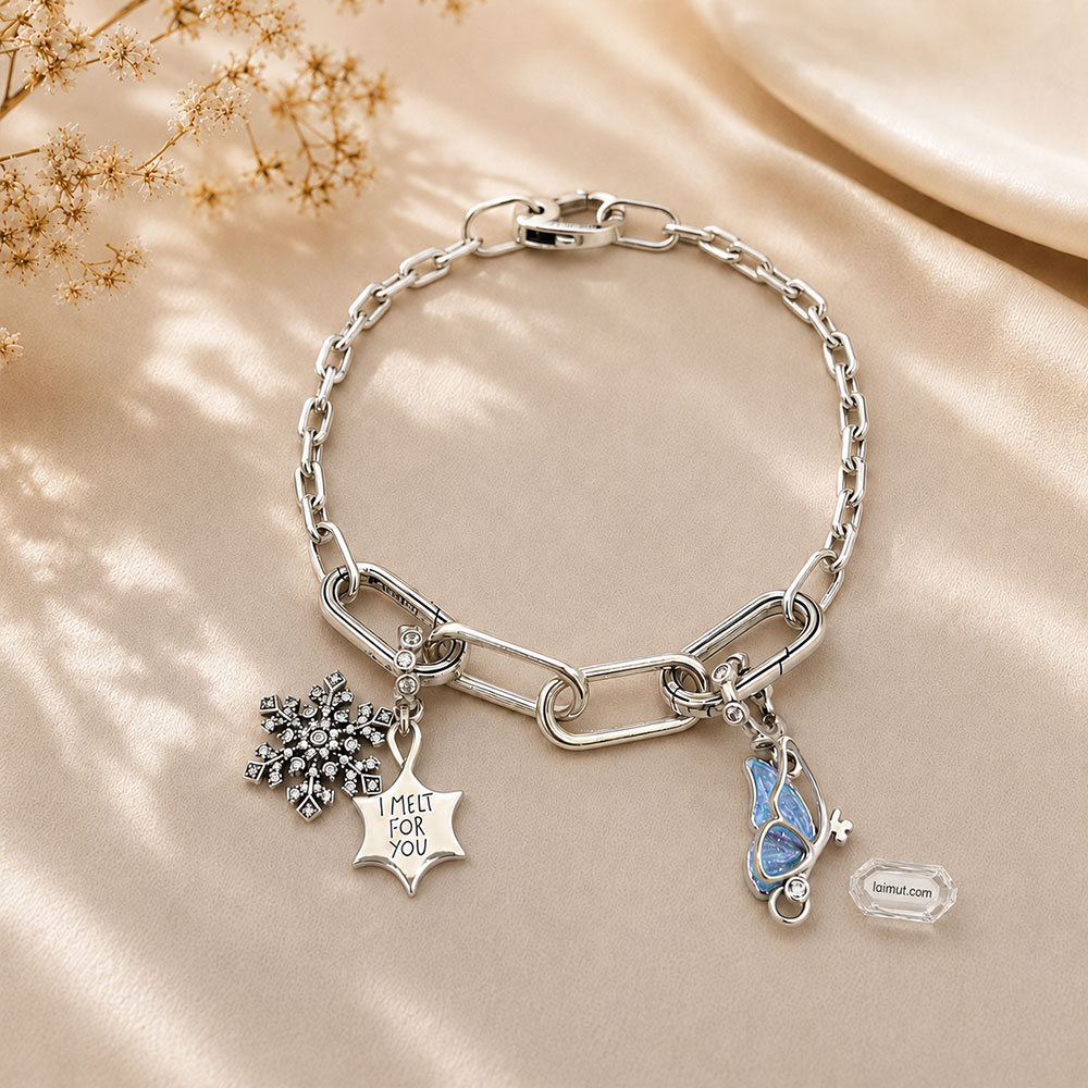 Vòng charm Pandora 592340C00 Pandora ME XS-Link Chain Bracelet | Laimut | Ảnh chụp thực tế