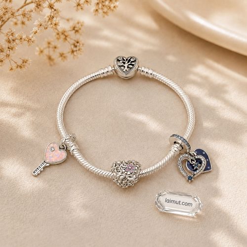 Dây snake chain Vòng tay Pandora 598827C01