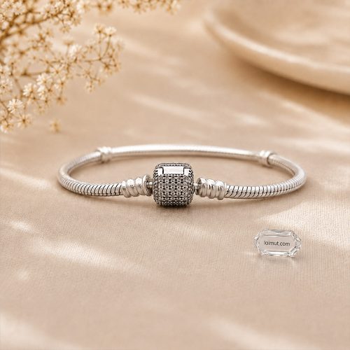 Khóa trụ Vòng tay Pandora 590723CZ chụp thật