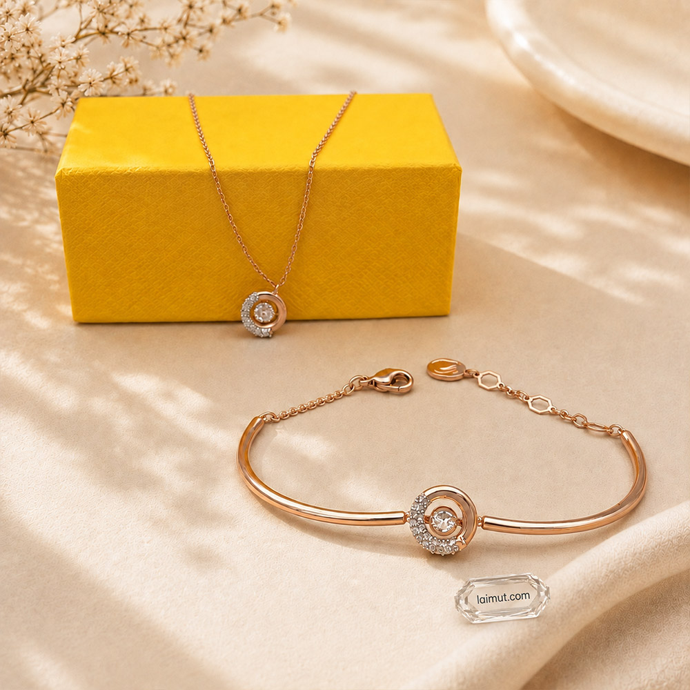 Swarovski 5692259 phối trang sức vàng hồng
