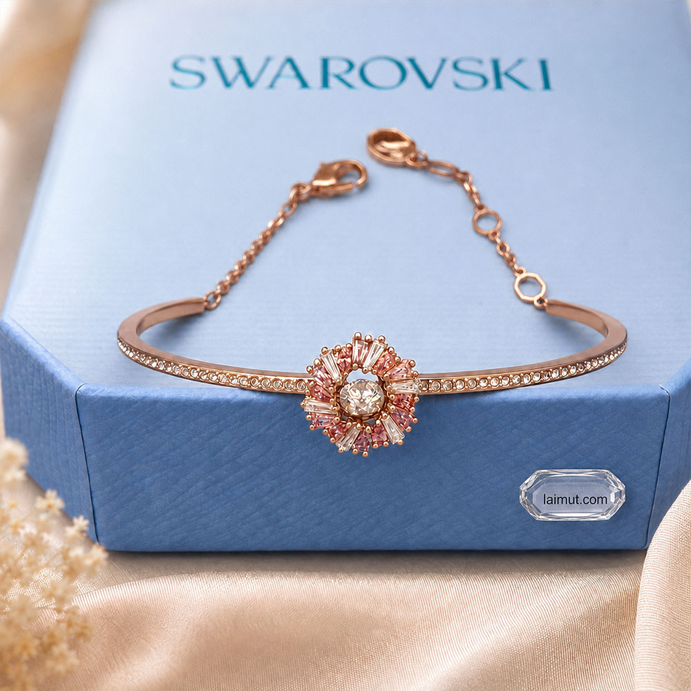 Motif hoa Swarovski 5699082 Idyllia Bangle