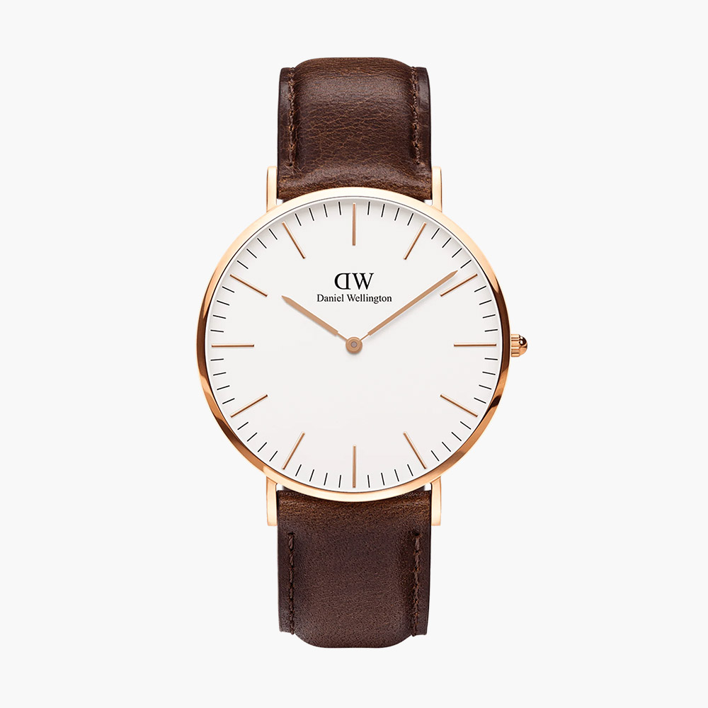 Đồng hồ Daniel Wellington DW00100009 Classic Bristol Rose Gold 40mm