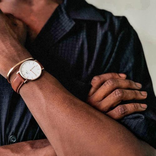 Mẫu đeo Daniel Wellington DW00100006 Classic St Mawes 40mm
