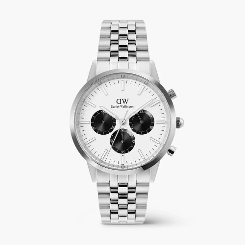 Đồng hồ Daniel Wellington DW00100872 Iconic Chronograph Arch 5-Link 42mm