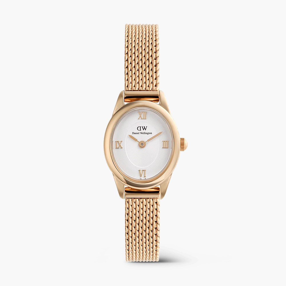 Đồng hồ Daniel Wellington DW00100940 Ophelia Mini Mesh White Rose Gold