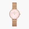 Đồng hồ Daniel Wellington DW00100663 Petite Lumine Bezel Melrose Pink MOP 28mm