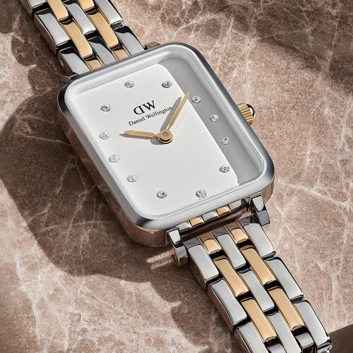 Chi tiết Daniel Wellington DW00100625 Quadro Lumine Two-Tone