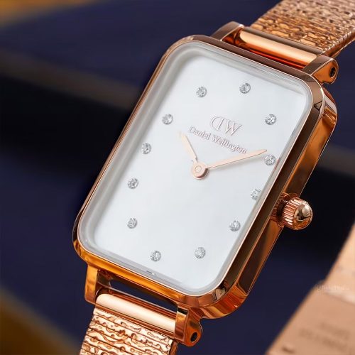 Chi tiết Daniel Wellington DW00100578 Quadro Lumine Pressed Piano