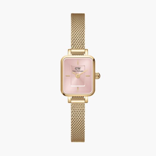 Đồng hồ Daniel Wellington DW00100655 Quadro Mini Evergold Blush