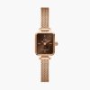 Đồng hồ Daniel Wellington DW00100648 Quadro Mini Melrose Amber 15.4x18.2mm