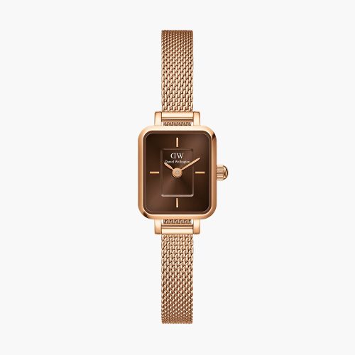Đồng hồ Daniel Wellington DW00100648 Quadro Mini Melrose Amber 15.4x18.2mm