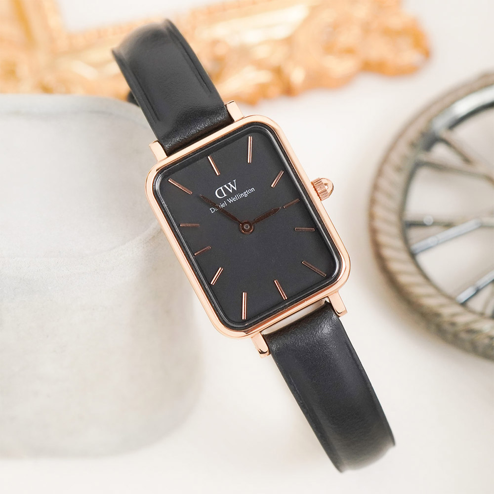 Đồng hồ Daniel Wellington DW00100435 Quadro Pressed Sheffield chụp thực tế tại Laimut