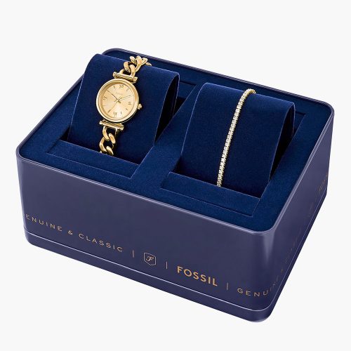 Bộ đồng hồ Fossil ES5387SET Carlie Mini 28mm fullbox