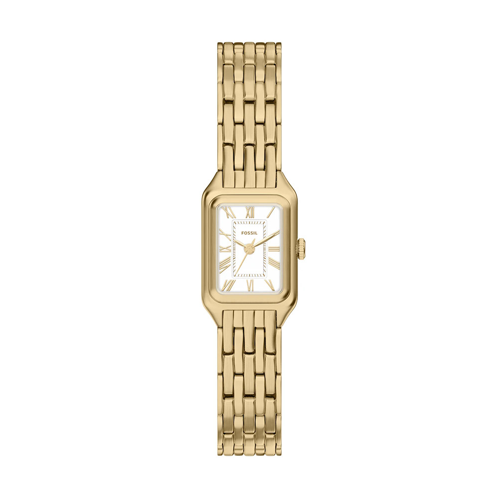Đồng hồ Fossil ES5467 Raquel Mini 18mm dây thép màu vàng