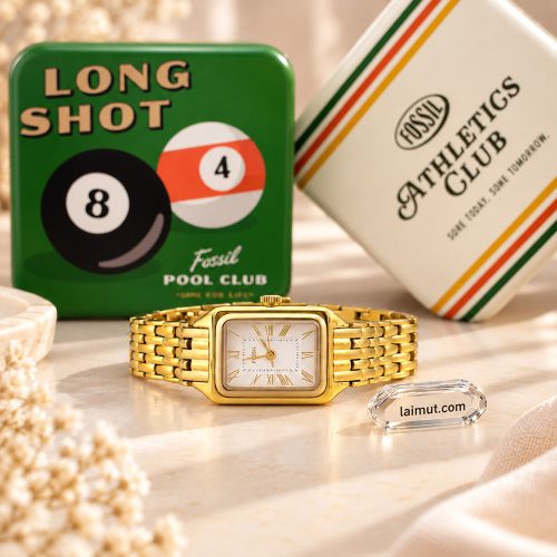 Ảnh thực tế đồng hồ Fossil ES5467 Raquel Mini 18mm tại Laimut