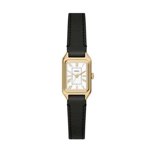 Đồng hồ Fossil ES5470 Raquel Mini 18mm dây da đen