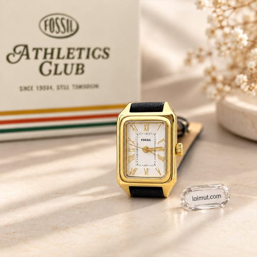 Cận cảnh Fossil ES5470 Raquel Mini mặt trắng satin