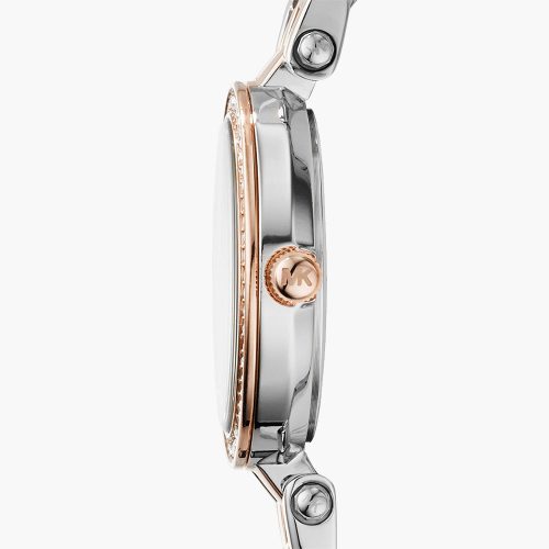 Đồng hồ Michael Kors MK3298 Petite Darci Silver and Rose Gold-Tone 26mm | Ảnh 3D
