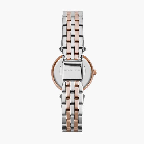 Đồng hồ Michael Kors MK3298 Petite Darci Silver and Rose Gold-Tone 26mm | Ảnh 3D