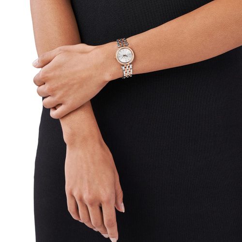 Mẫu đeo đồng hồ Michael Kors MK3298 Petite Darci 26mm