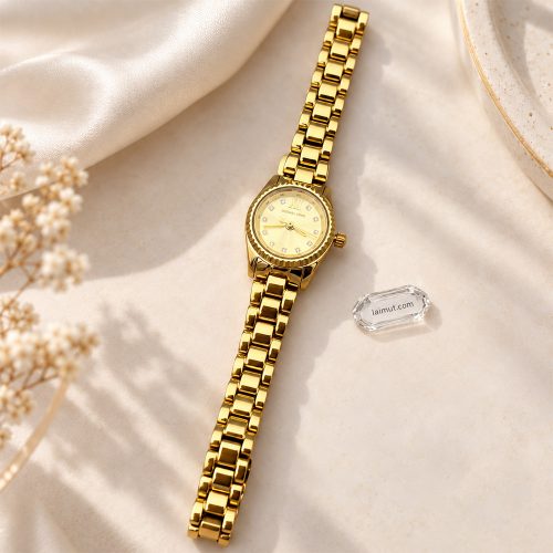Ảnh thực tế Michael Kors MK4862 Mini Lexington 19mm tại Laimut