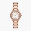 Đồng hồ Michael Kors MK4942 Mini Sylvia Pavé Rose Gold-Tone 33mm