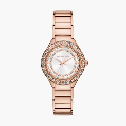 Đồng hồ Michael Kors MK4942 Mini Sylvia Pavé Rose Gold-Tone 33mm