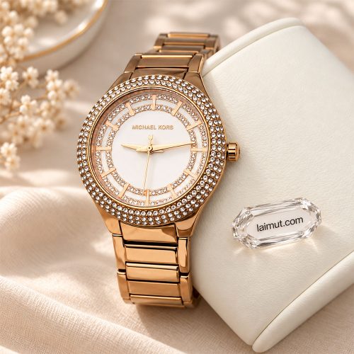 Chi tiết Michael Kors MK4942 Mini Sylvia Pavé Rose Gold-Tone