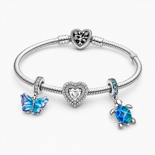 Bộ vòng charm Pandora Blue Love Journey