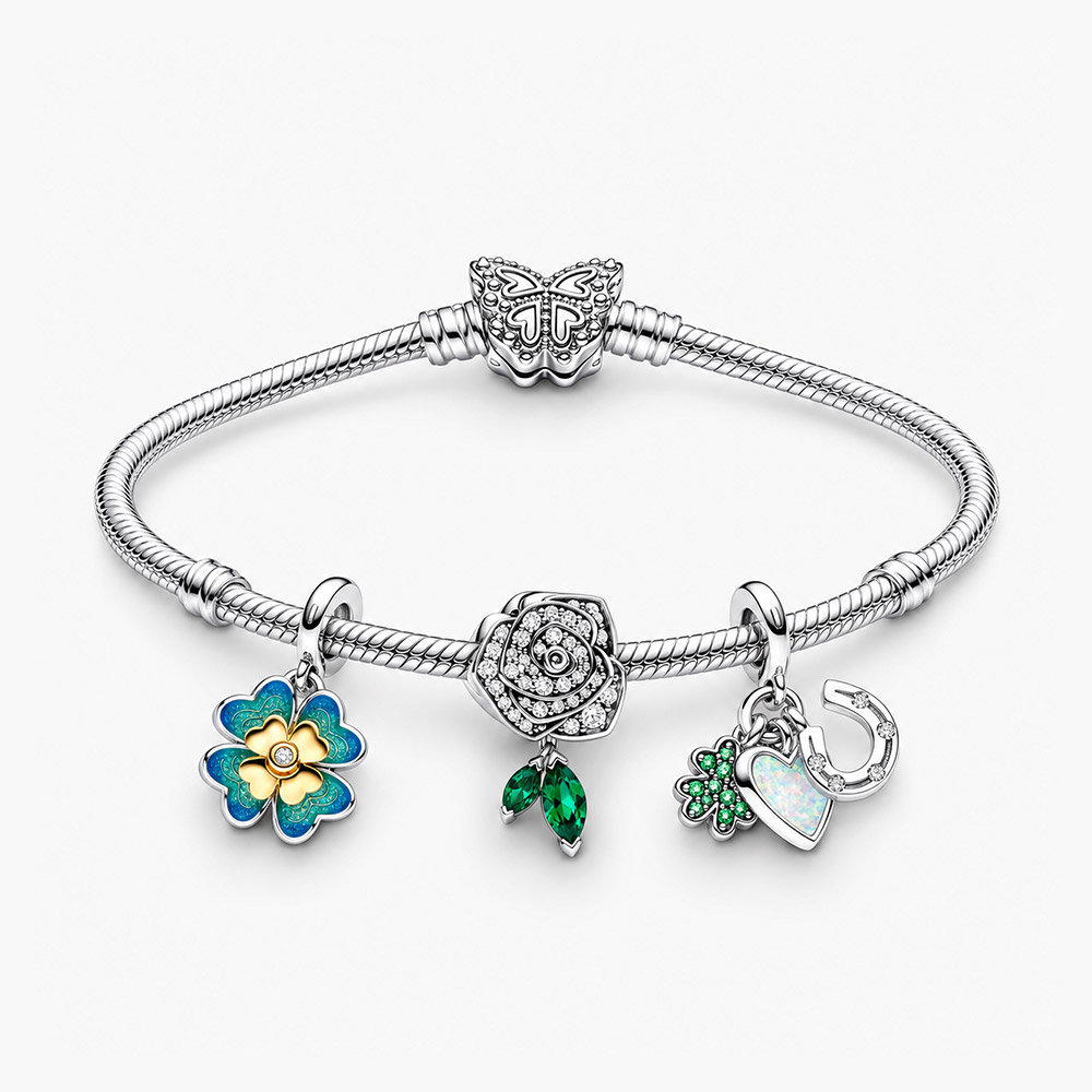 Bộ vòng charm Pandora Khởi đầu may mắn