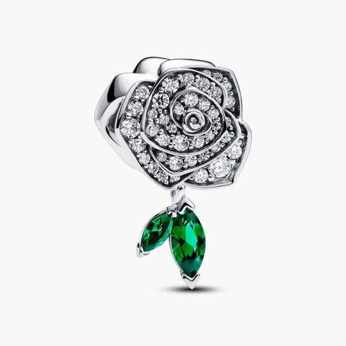 Charm Pandora Sparkling Rose in Bloom 793201C01 bạc sterling