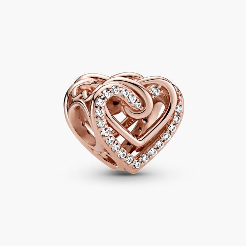 Charm Pandora Sparkling Entwined Hearts 789270C01