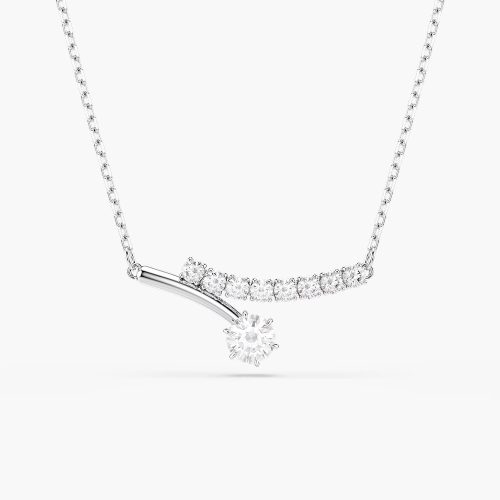Dây chuyền Swarovski 5753568 Matrix Necklace mạ Rhodium đính Cubic Zirconia