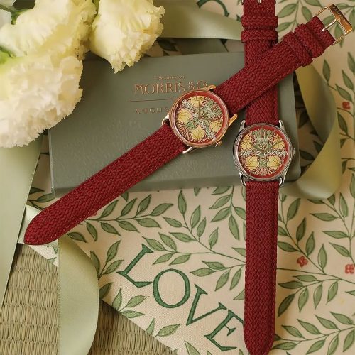 Ảnh thực tế đồng hồ August Berg Pimpernel Crimson M1PL0530E17VRD tại Laimut