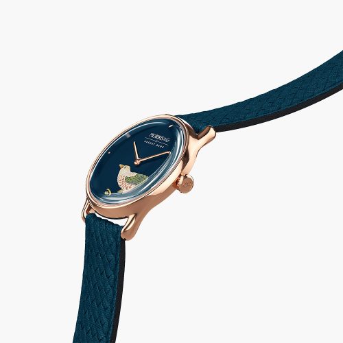 Đồng hồ August Berg Strawberry Thief Bird Indigo M1STB0630A16VID 30mm
