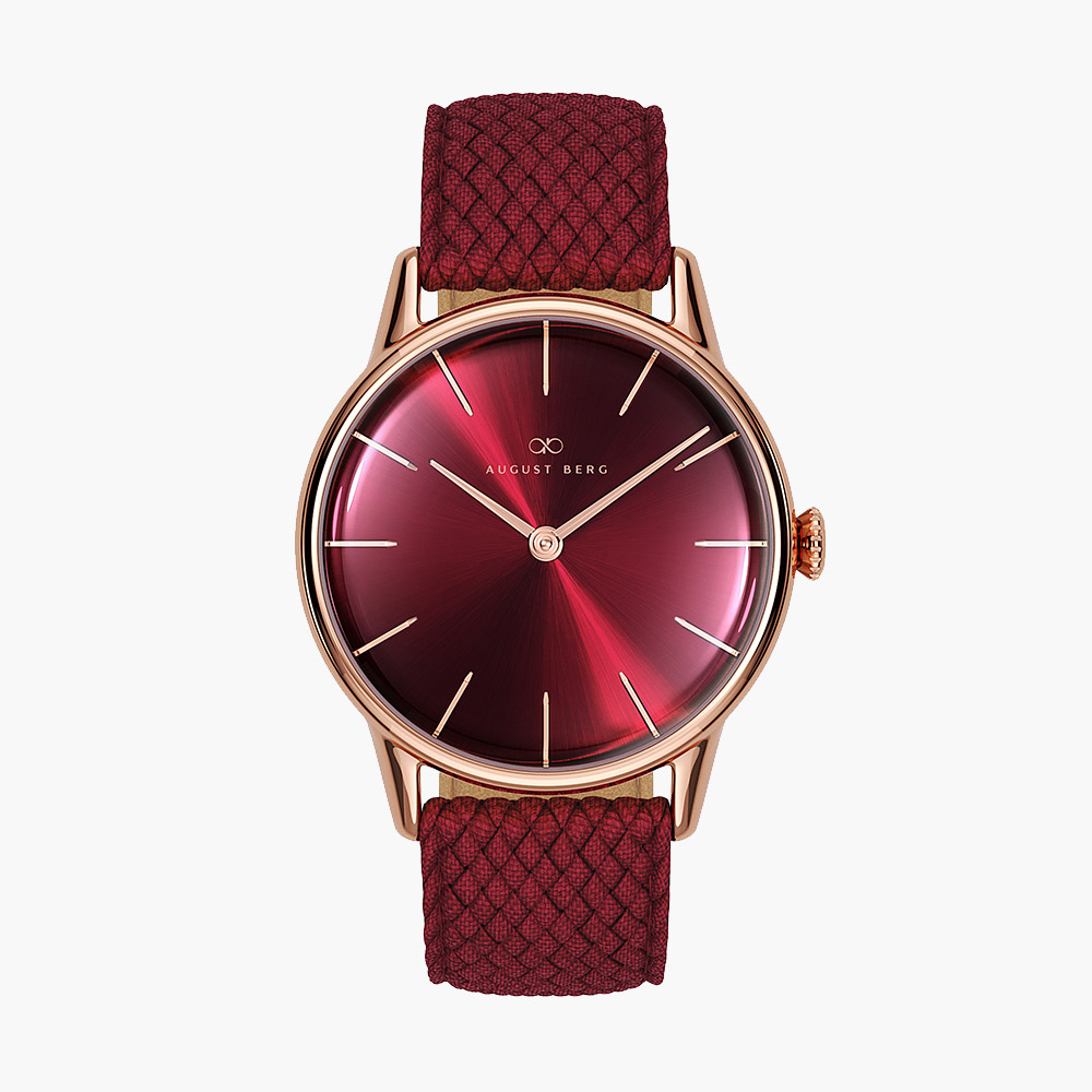 Đồng hồ August Berg Serenity Burgundy 10232A15VBY 32mm