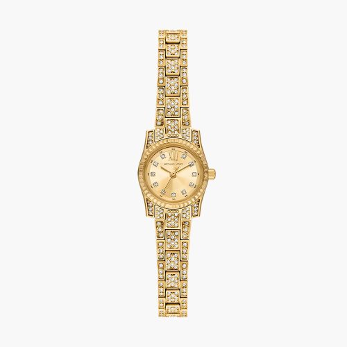 Đồng hồ Michael Kors Micro Lexington Pavé Gold-Tone MK4980 19mm