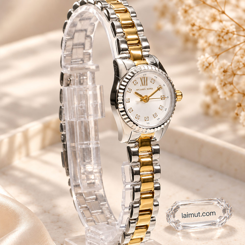 Cận cảnh đồng hồ Michael Kors Micro Lexington Pavé MK4903