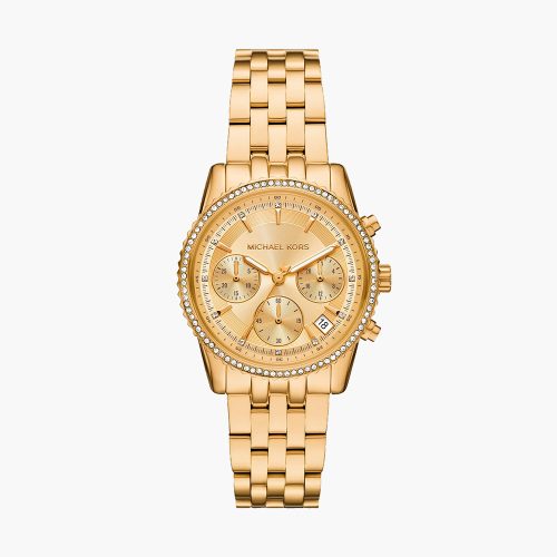 Đồng hồ Michael Kors Mini Bryant Pavé Gold-Tone MK7530 35mm